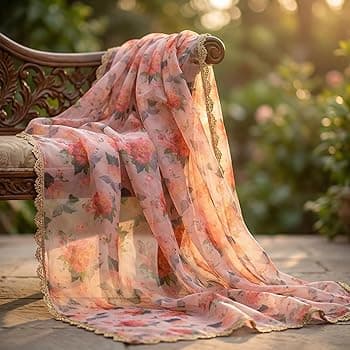 Tissue Organza Dupatta