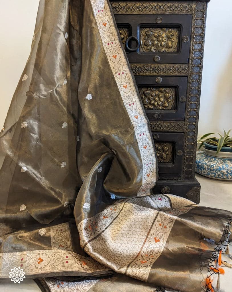 Zari Woven Tissue Dupatta