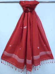 Jamdani Weave Cotton Stole