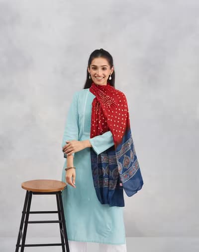 Handloom Cotton Stole