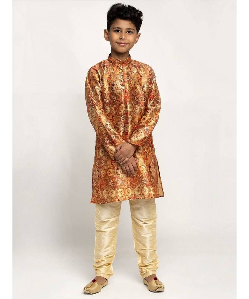 Boys Designer Kurta Churidar