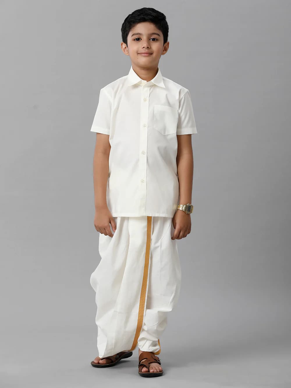 Kids Traditional Dhoti Set