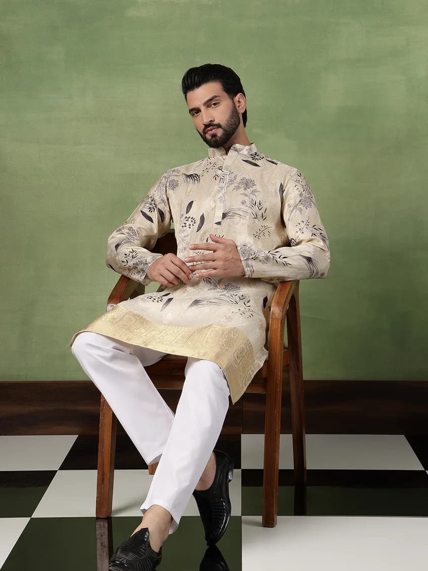 Banarasi Silk Kurta Pajama