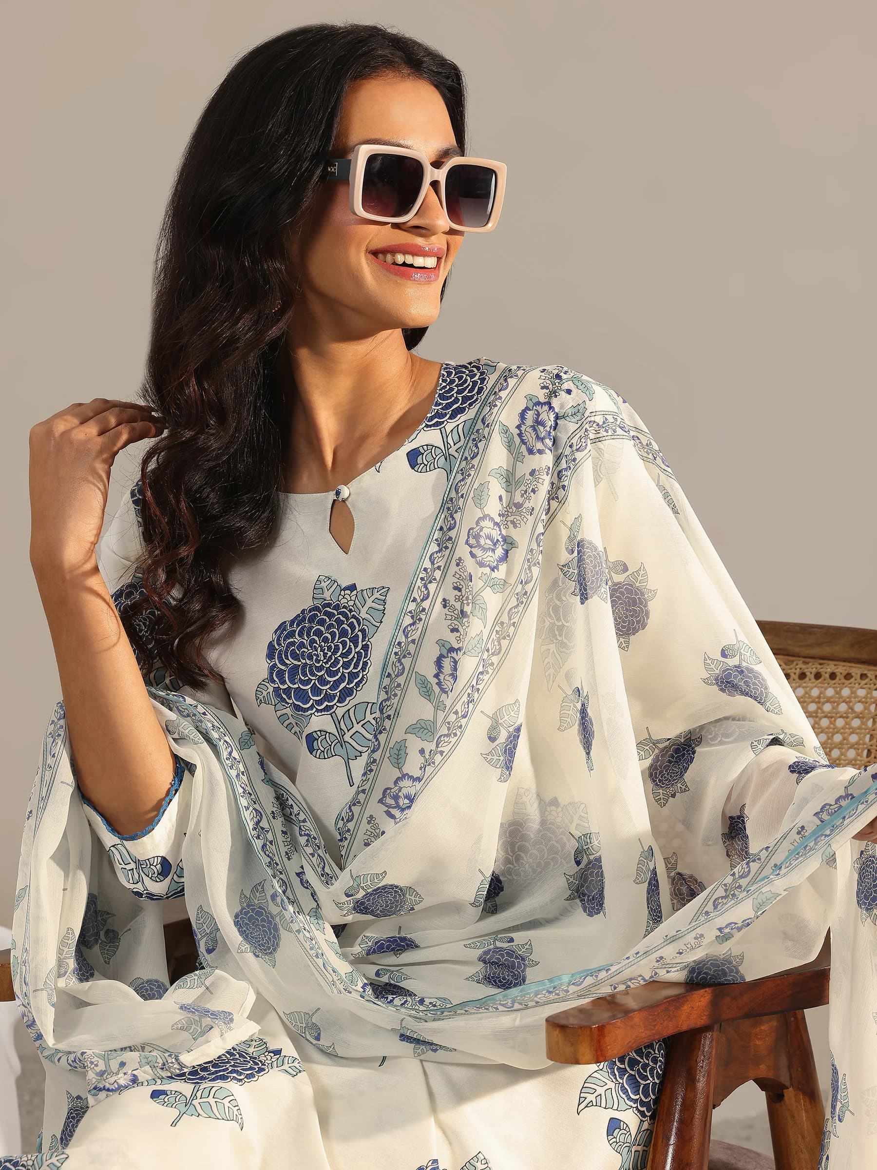 Chanderi Silk Kurta Set