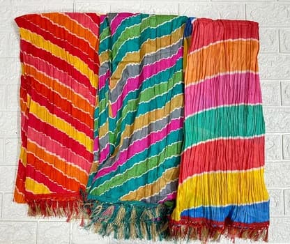 Leheriya Tie-Dye Dupatta