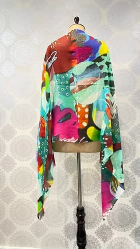 Modal Silk Printed Stole