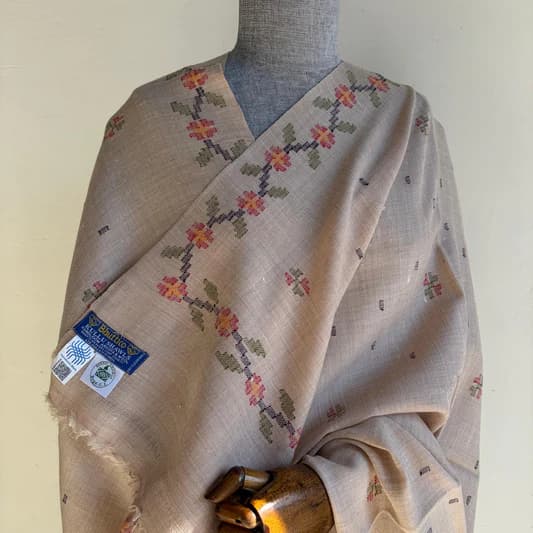 Angora Wool Winter Shawl