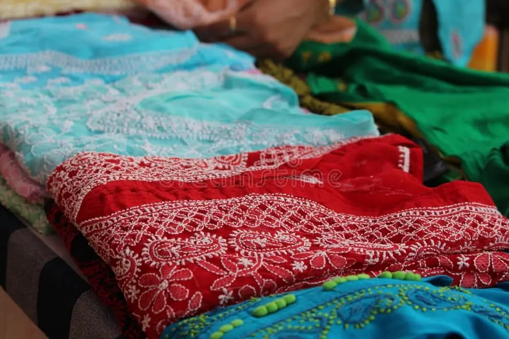 Lucknowi Chikan Stole